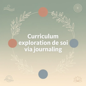 Curriculum exploration de soi via journaling