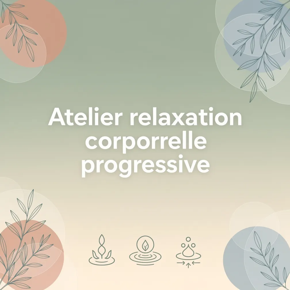 Atelier relaxation corporelle progressive