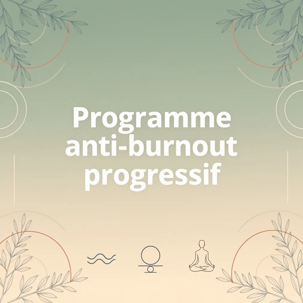 Programme anti-burnout progressif