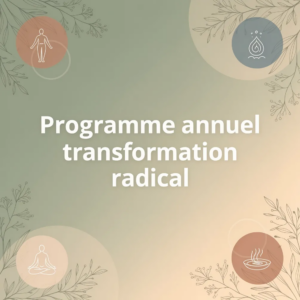 Programme annuel transformation radical